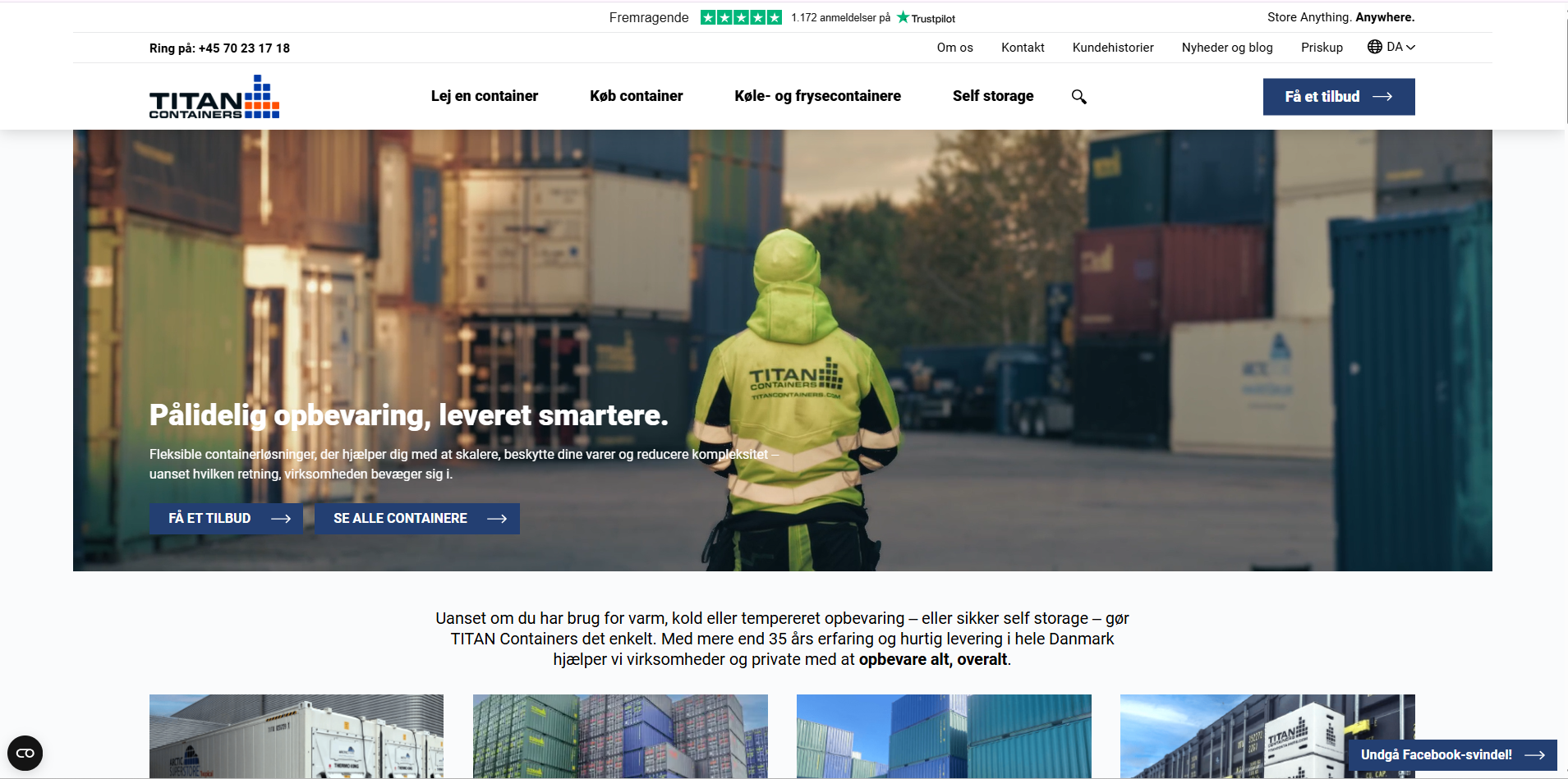 TITAN Containers desktop