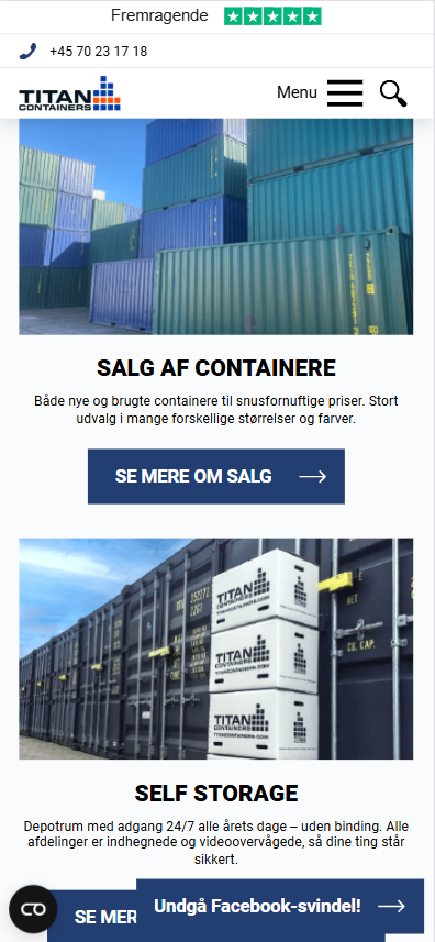 TITAN Containers mobile